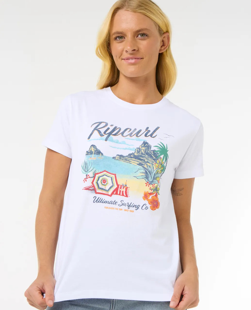 T-Shirt Donna Rip Curl Crystal Standard
