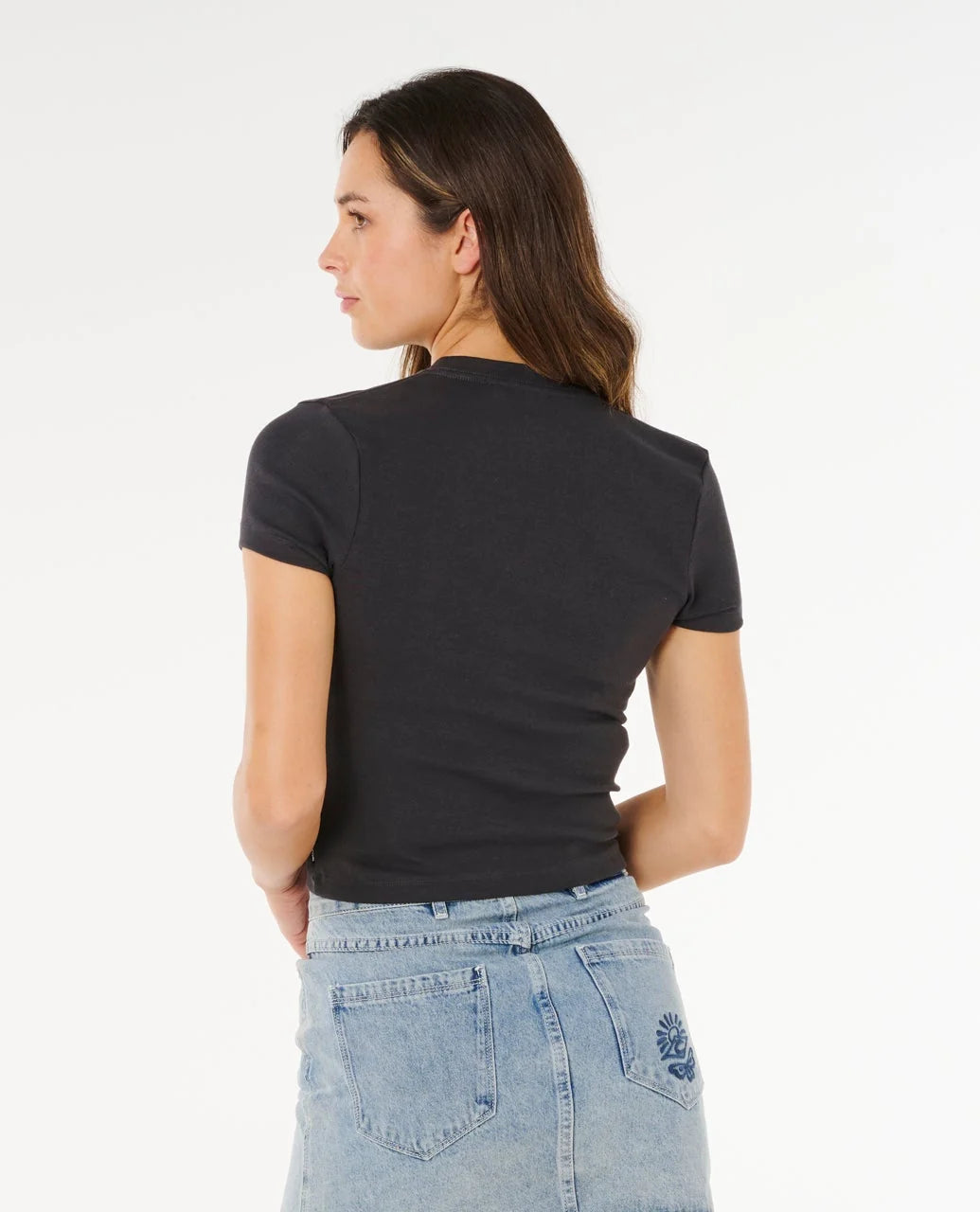 T-Shirt Donna Rip Curl Surf Side Fitted Tee