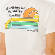 T-Shirt Donna Rip Curl Surf Side Cropped 