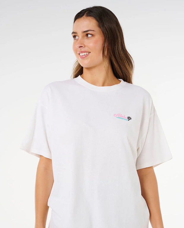 T-Shirt Donna Rip Curl Aloa Heritage