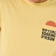 T-shirt Rip Curl Surf Sun Soaker Pocket Tee