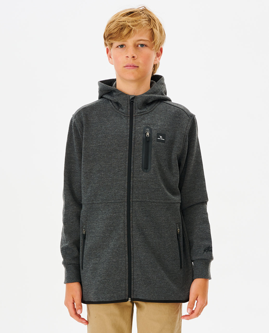 Felpa Cappuccio Zip Rip Curl Departed Anti-Series