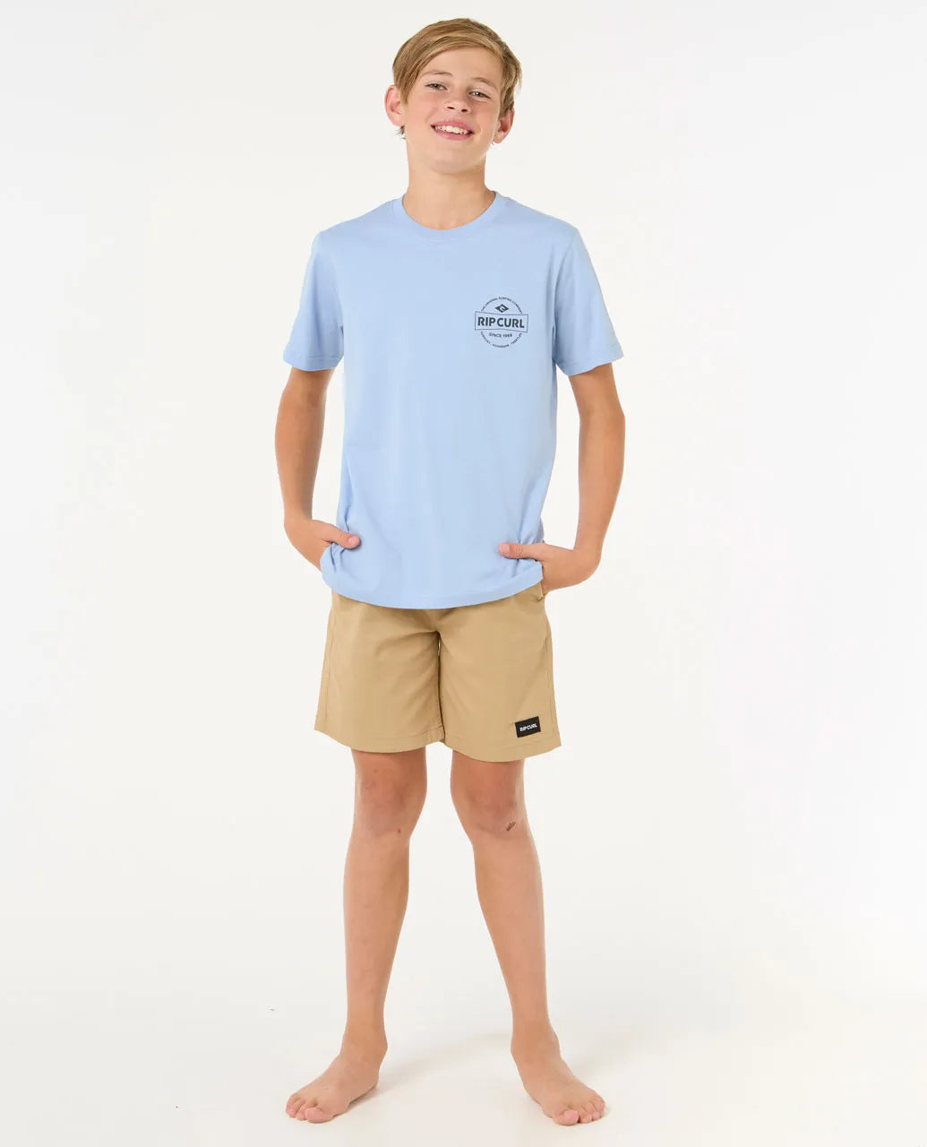T-Shirt Bambino Rip Curl Staple Tee
