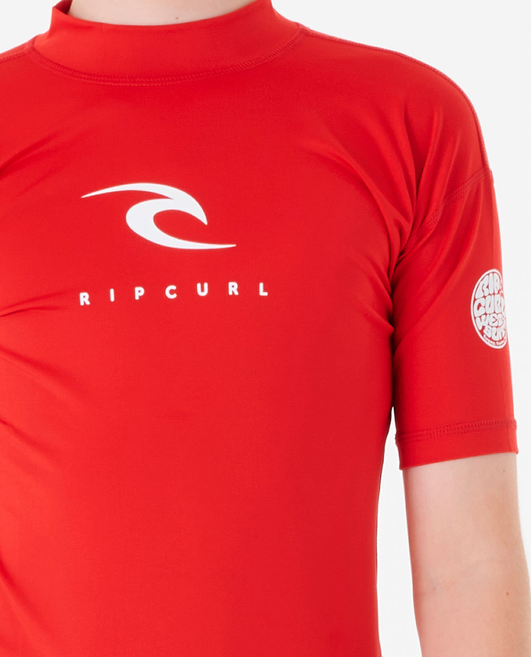 Lycra Rip Curl Corp Short Sleeve UV Boy