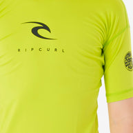 Lycra Rip Curl Corp Short Sleeve UV Boy