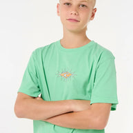T-Shirt Bambino Rip Curl Raw Energy Skull