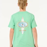 T-Shirt Bambino Rip Curl Raw Energy Skull