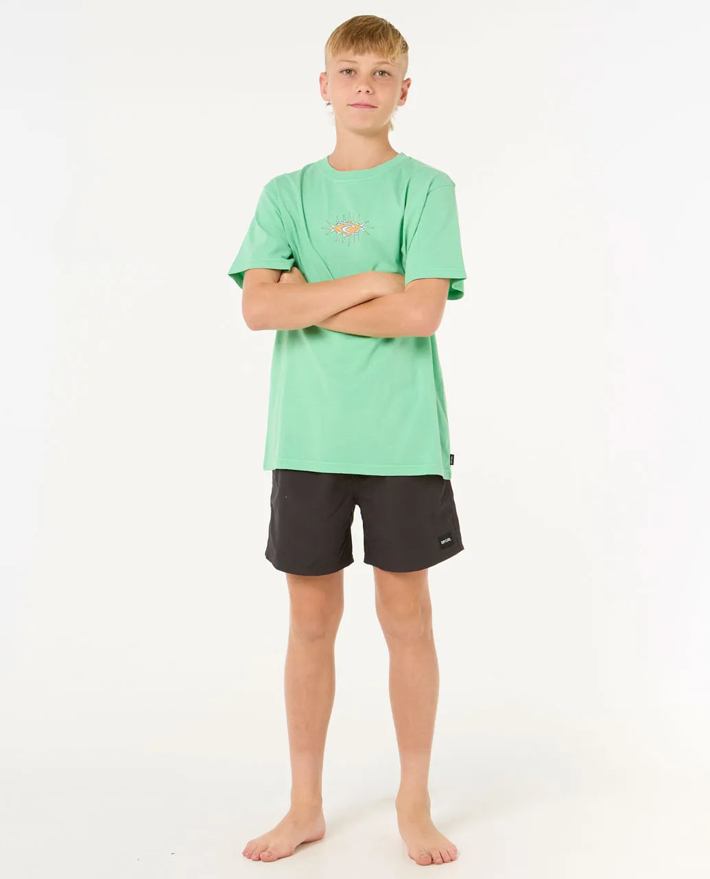 T-Shirt Bambino Rip Curl Raw Energy Skull