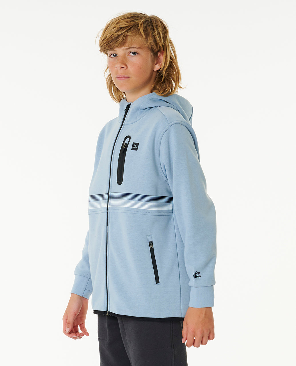 Felpa Cappuccio Zip Rip Curl Departed Anti-Series