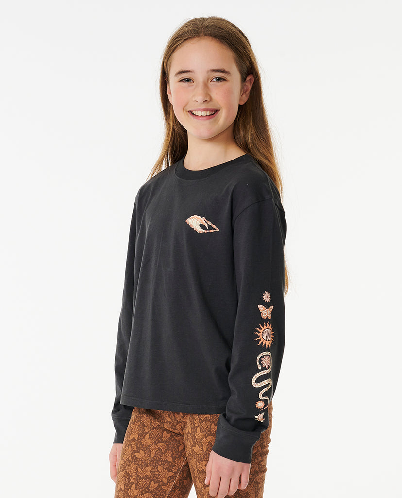 T-shirt Bambina Manica Lunga Rip Curl Sun Catcher