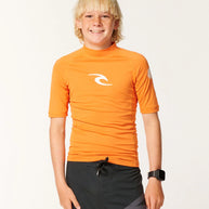 Lycra Rip Curl Ragazzo Anti-UV Waves Maniche Corte