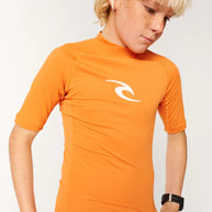 Lycra Rip Curl Ragazzo Anti-UV Waves Maniche Corte