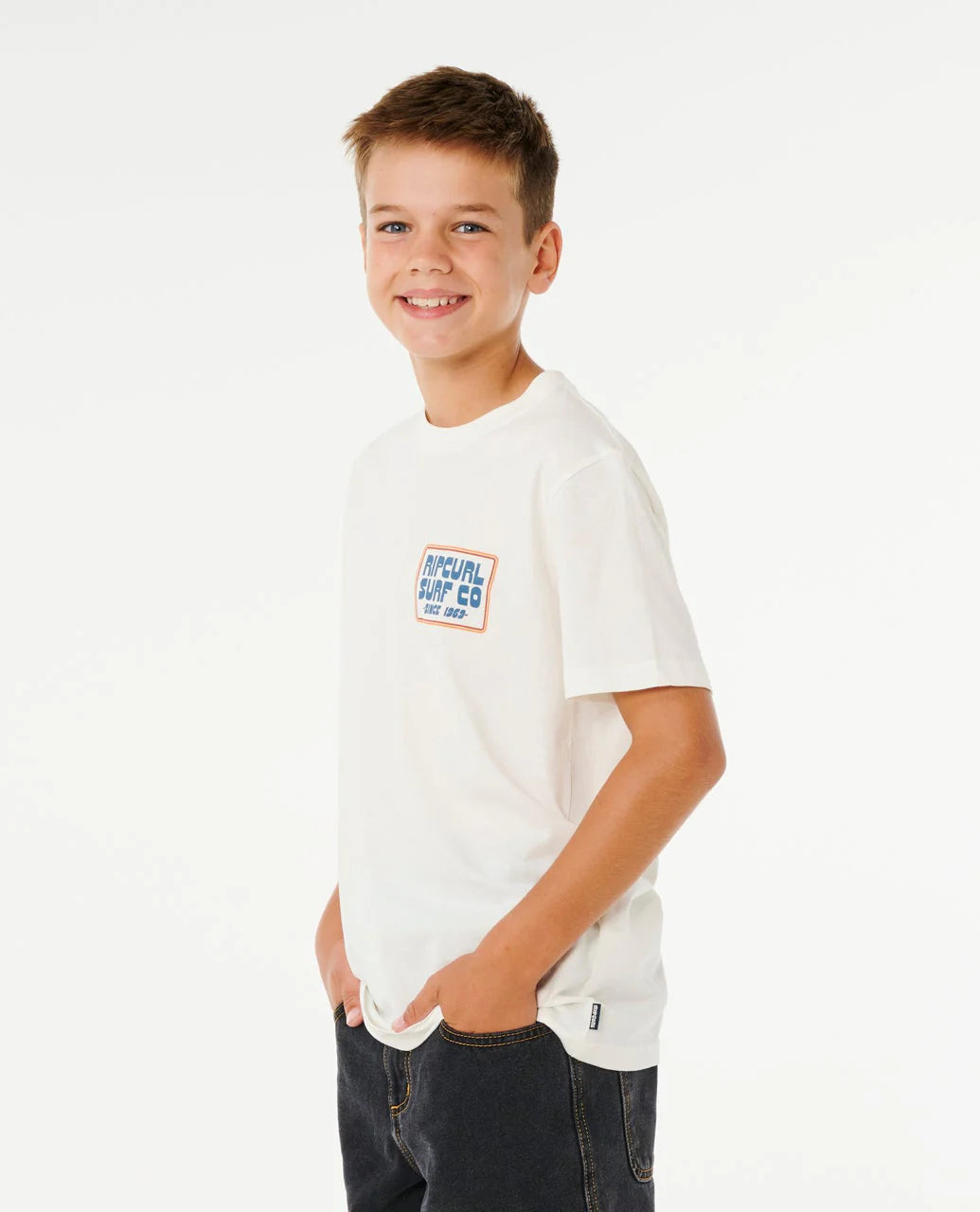 T-Shirt Bambino Rip Curl Pacific Rinse Sunrise