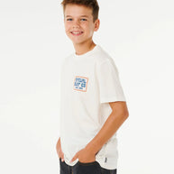 T-Shirt Bambino Rip Curl Pacific Rinse Sunrise
