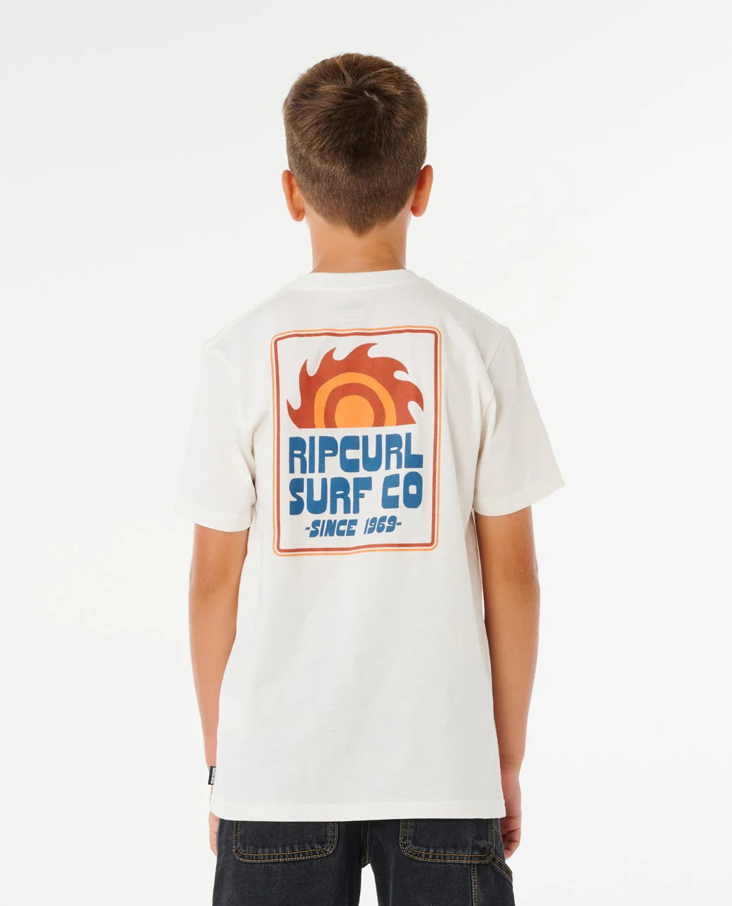 T-Shirt Bambino Rip Curl Pacific Rinse Sunrise