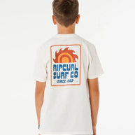T-Shirt Bambino Rip Curl Pacific Rinse Sunrise