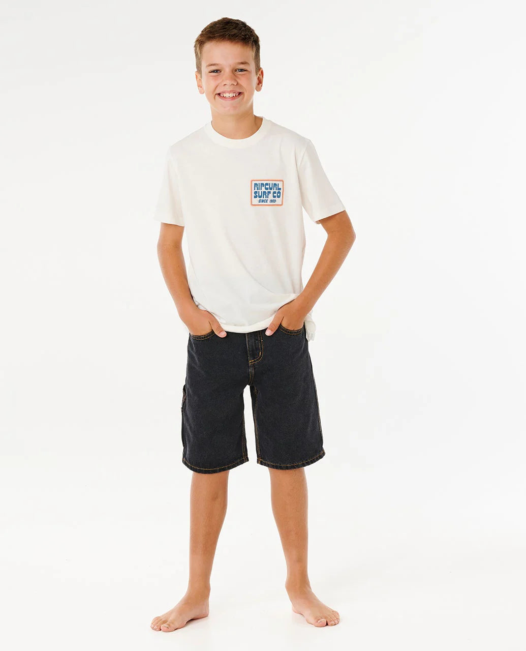 T-Shirt Bambino Rip Curl Pacific Rinse Sunrise