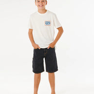 T-Shirt Bambino Rip Curl Pacific Rinse Sunrise