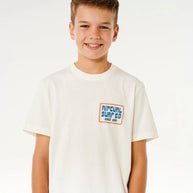 T-Shirt Bambino Rip Curl Pacific Rinse Sunrise