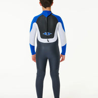 Muta Surf Ragazzo Rip Curl Omega 4/3 Zip Posteriore