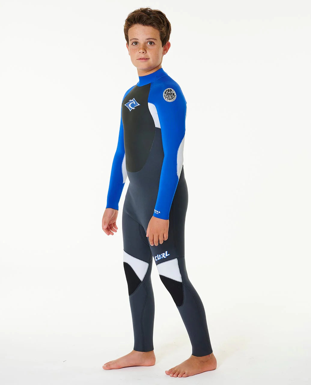 Muta Surf Ragazzo Rip Curl Omega 4/3 Zip Posteriore