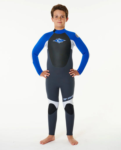 Muta Surf Ragazzo Rip Curl Omega 4/3 Zip Posteriore