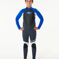 Muta Surf Ragazzo Rip Curl Omega 4/3 Zip Posteriore