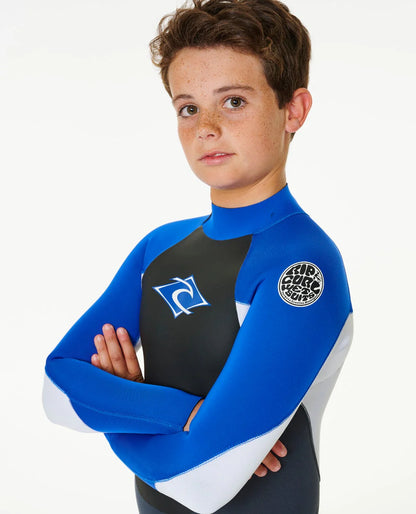 Muta Surf Ragazzo Rip Curl Omega 4/3 Zip Posteriore