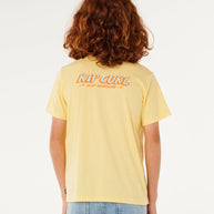 T-Shirt Bambino Rip Curl Eternal Shred Logo