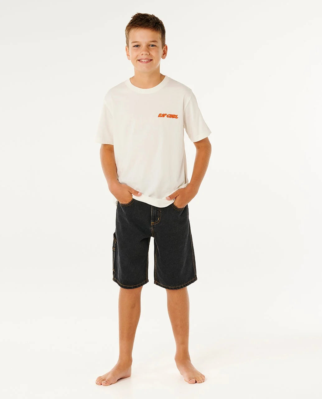 T-Shirt Bambino Rip Curl Eternal Shred Logo