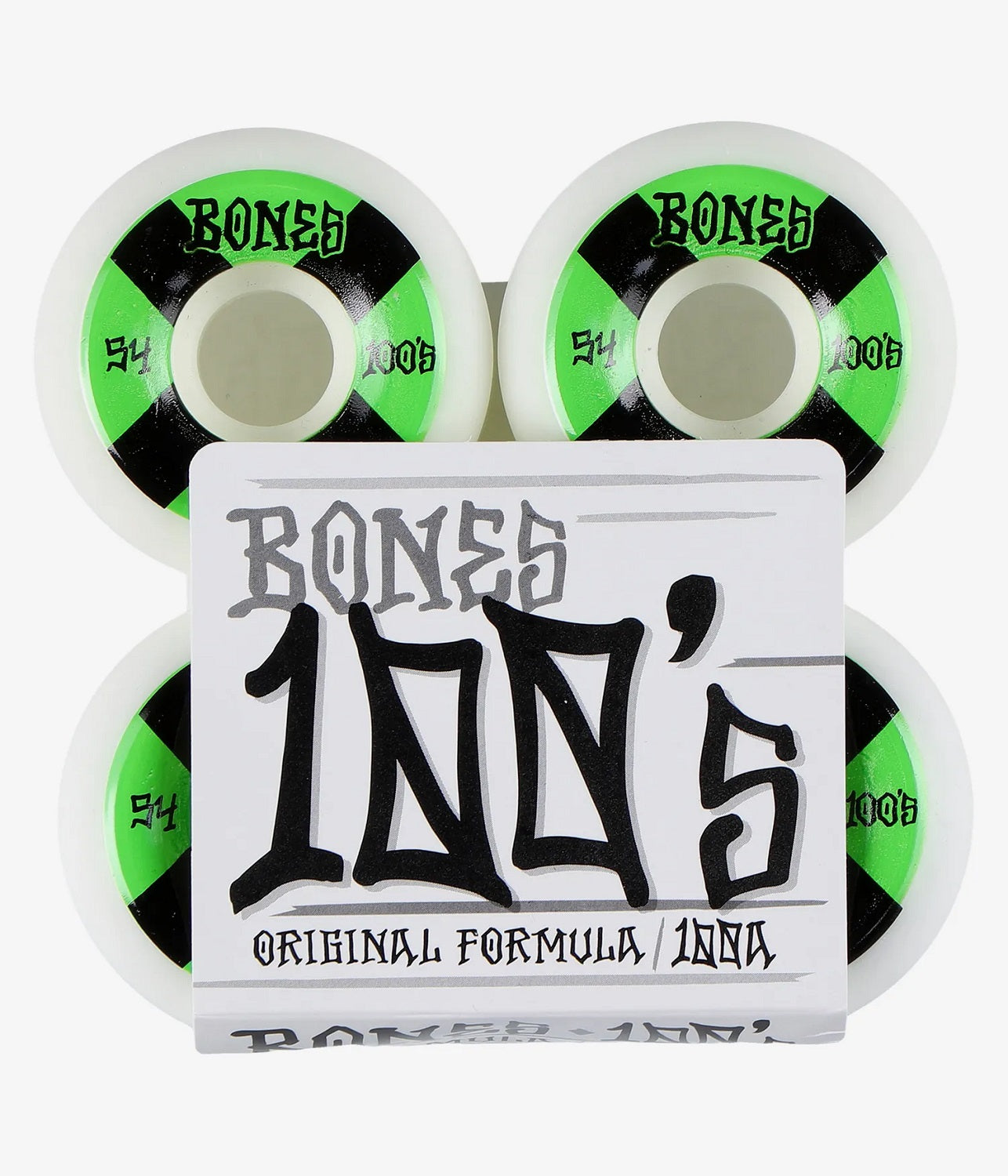 Ruote Skate Bones 100's V5 Natural 54