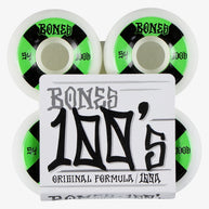 Ruote Skate Bones 100's V5 Natural 54