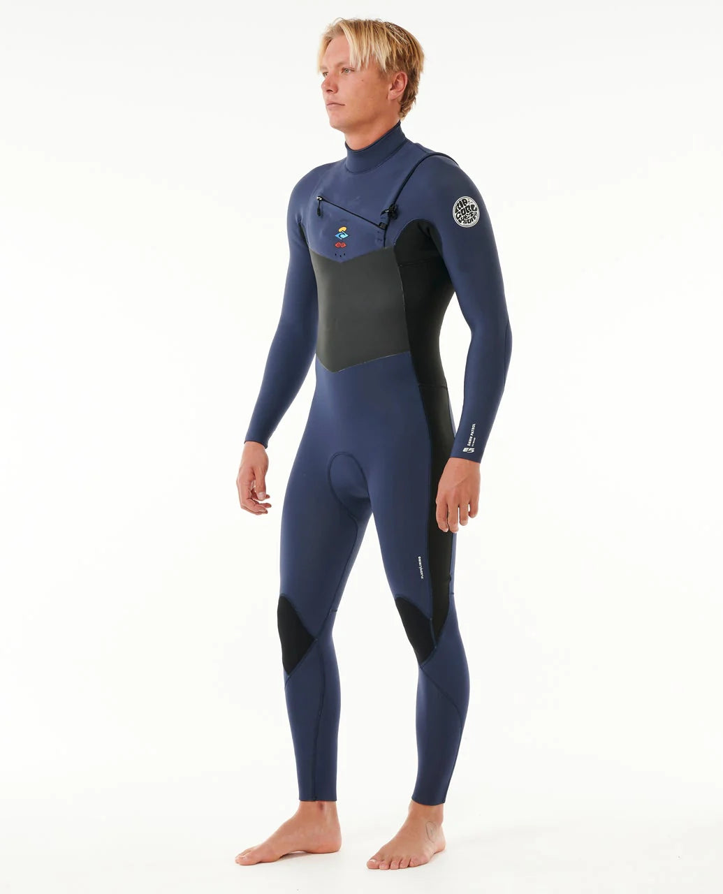 Muta Uomo Rip Curl Dawn Patrol 3/2 Zip Frontale