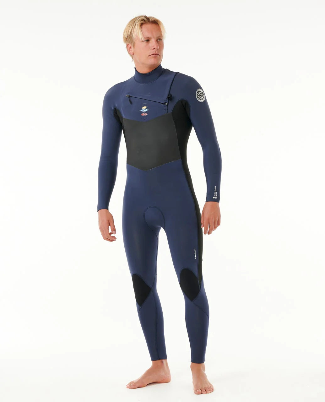Muta Uomo Rip Curl Dawn Patrol 3/2 Zip Frontale