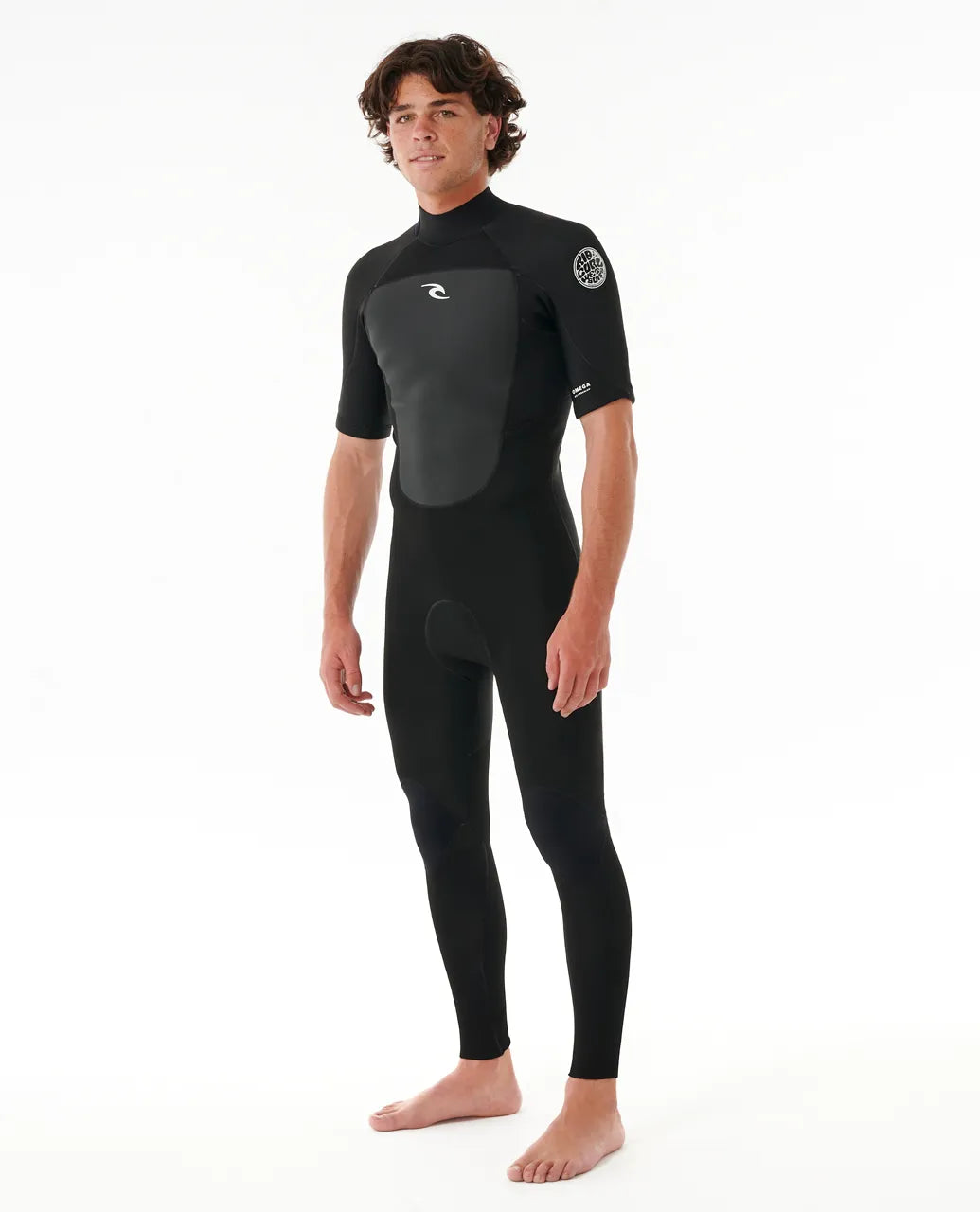 Muta Uomo Rip Curl Omega 2/2 Manica Corta Gamba Lunga
