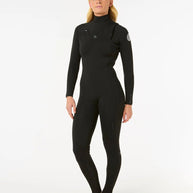 Muta Donna Rip Curl Dawn Patrol 4/3 Zip Frontale