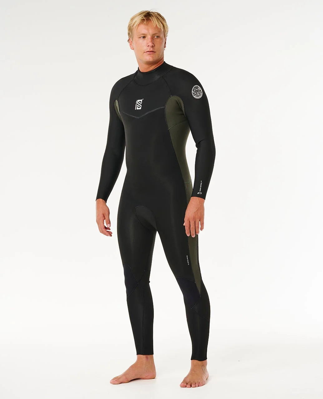 Muta Uomo Rip Curl Dawn Patrol 4/3 Back Zip 