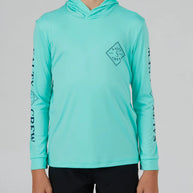 Maglia Tecnica UPF 50+ Salty Crew Tipped Hood Sunshirt