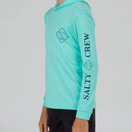 Maglia Tecnica UPF 50+ Salty Crew Tipped Hood Sunshirt