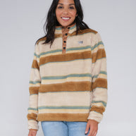 Giacca Sherpa Salty Crew Calm Seas Pullower