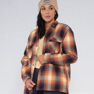 Giacca Flanella Salty Crew Chore Shacket