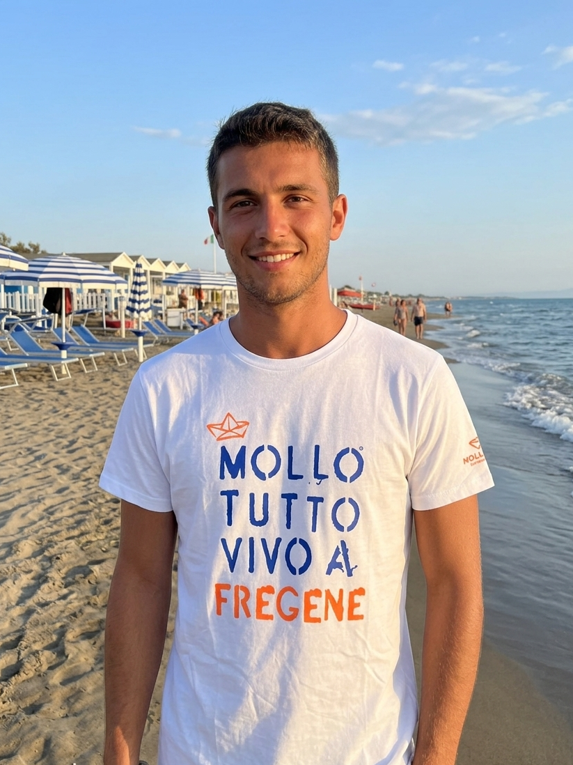 T-shirt Uomo Mollo Tutto Vivo a Fregene