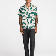 Camicia Manica Corta Rvca TJP All Over 