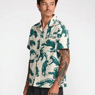 Camicia Manica Corta Rvca TJP All Over 