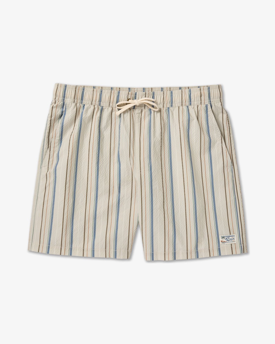 Costume Rvca Exotica Seersucker Elastic 17