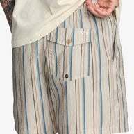 Costume Rvca Exotica Seersucker Elastic 17