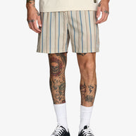 Costume Rvca Exotica Seersucker Elastic 17