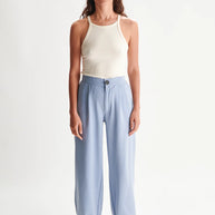 Pantaloni Gamba Larga Donna 24COLOURS