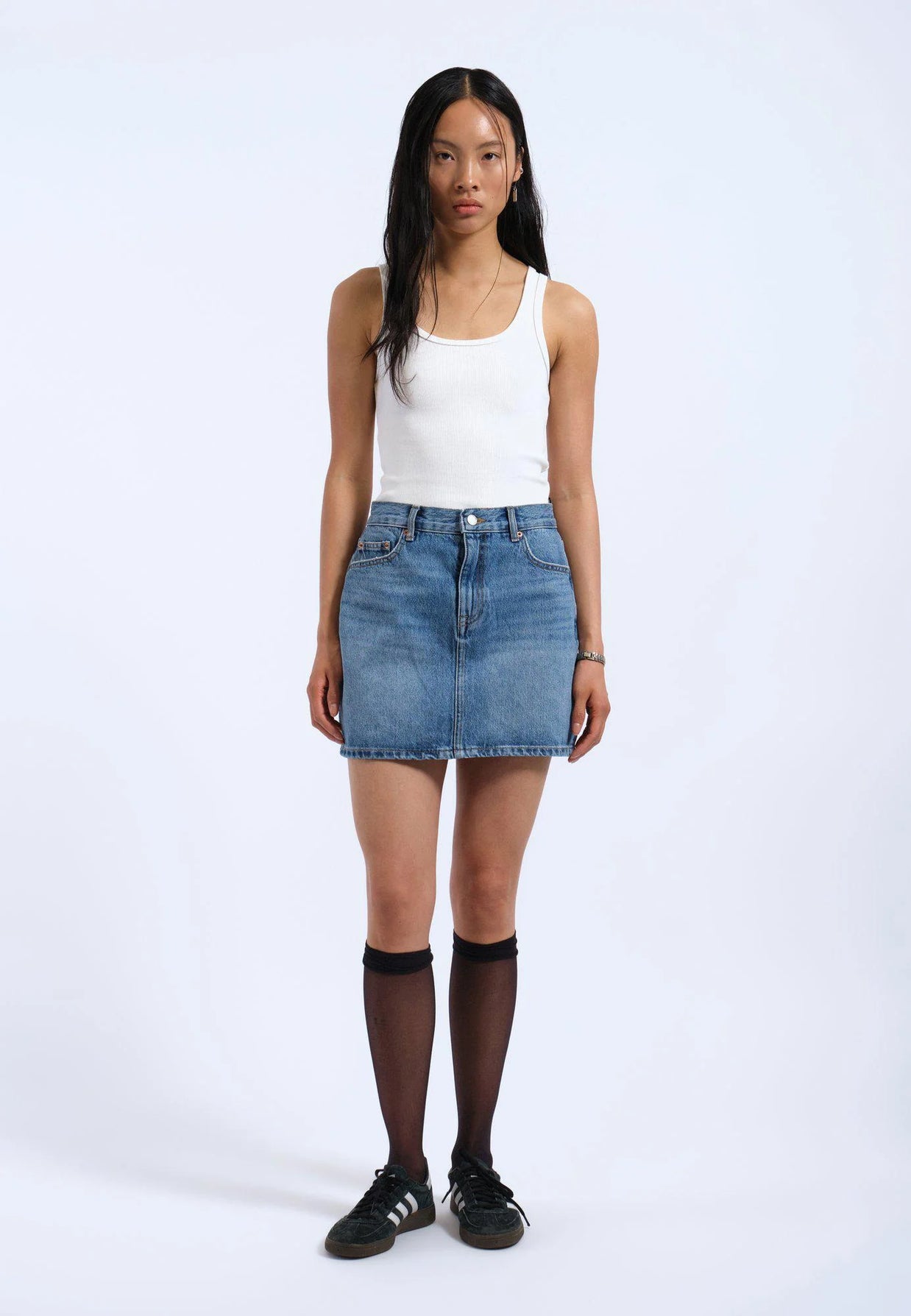 Minigonna Jeans Dr Denim Arch Skirt