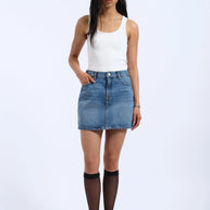 Minigonna Jeans Dr Denim Arch Skirt